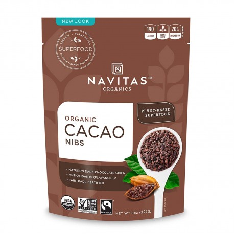 Navitas Naturals Organic Raw Cacao Nibs (12x8 OZ)