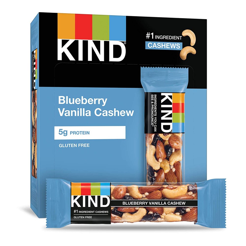 Kind BluBerry Van Cshw Bar (12x1.4OZ )