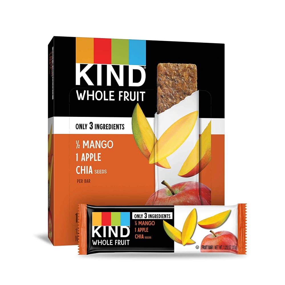 Kind Pressed Mango Apple Chia Bar (12x1.2 OZ)