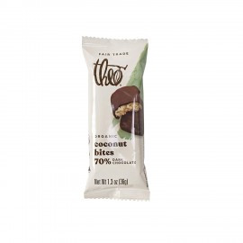 Theo Chocolate Coconut Bites Classic Dark (12x1.3 OZ)