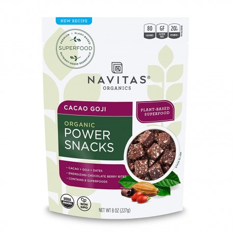 Navitas Naturals Cacao Goji Power Snack (12x8 OZ)