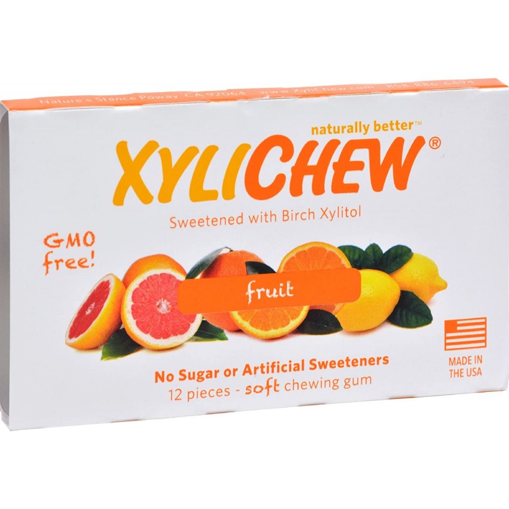 Xylichew Fruit Gum, Display (24x12 PC)