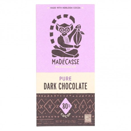 Madecasse Eating Br 80% Cocoa (12x2.64OZ )