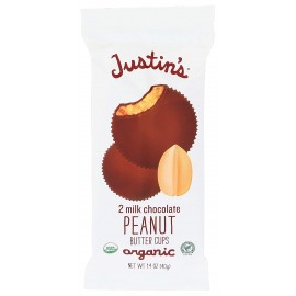 Justin's Milk Chocolate P/Butter Milk Cups (12x1.4 Oz)