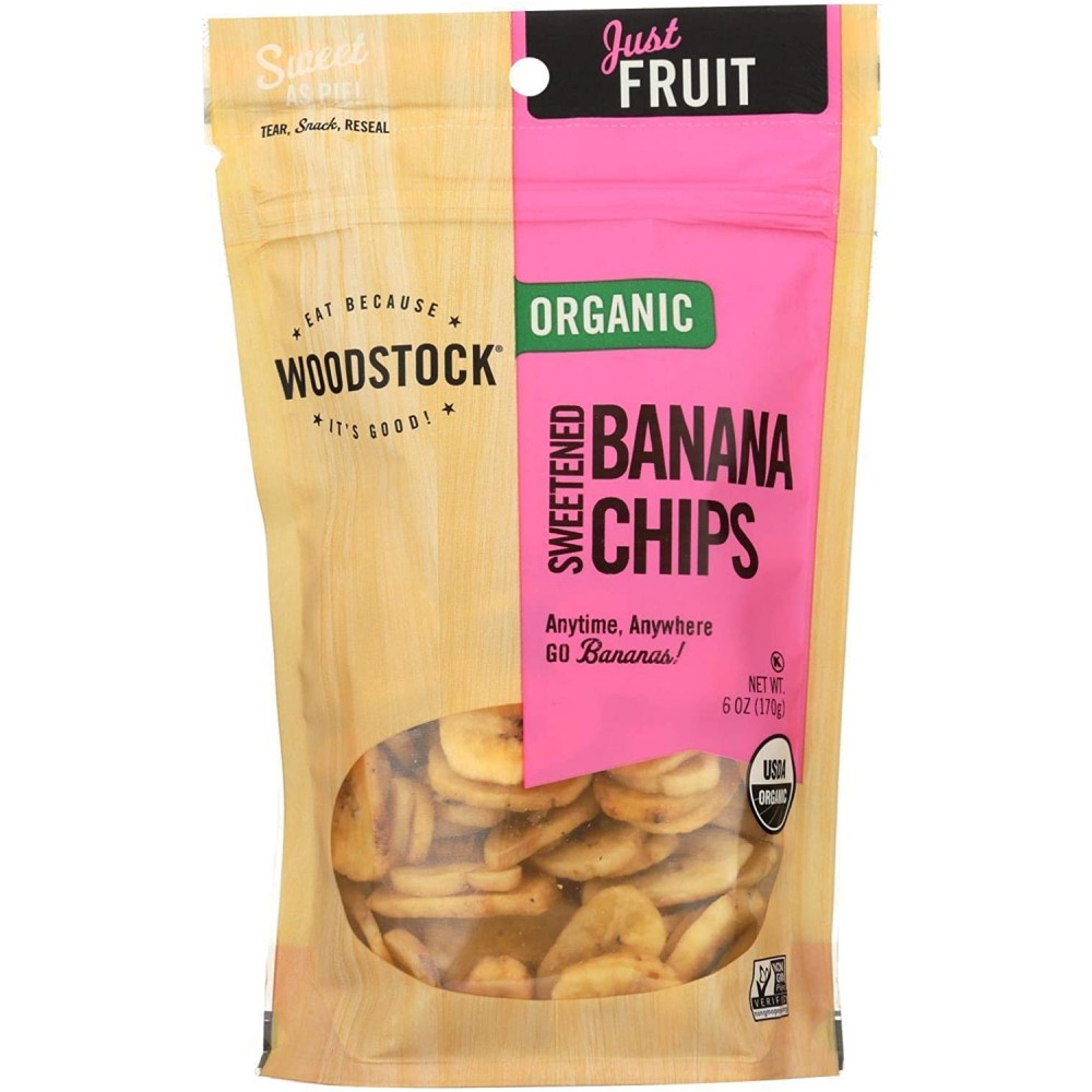 Woodstock Banana Chips (8x6 Oz)