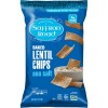 Saffron Road Baked Lentil Chips Sea Salt (12X4 OZ)