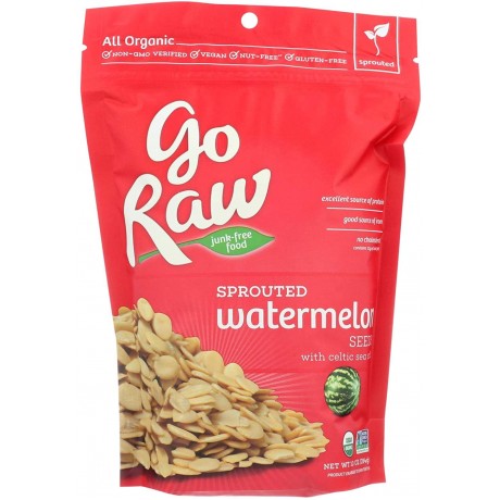 Go Raw Sprouted Watermelon Seeds (8x10 OZ)