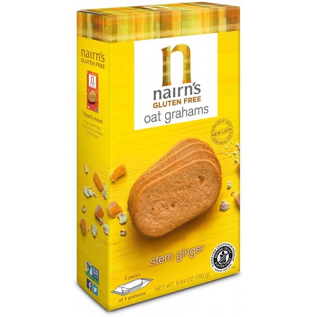 Nairn's Oatmeal Ginger Cookie Gluten Free (12x5.64Oz)