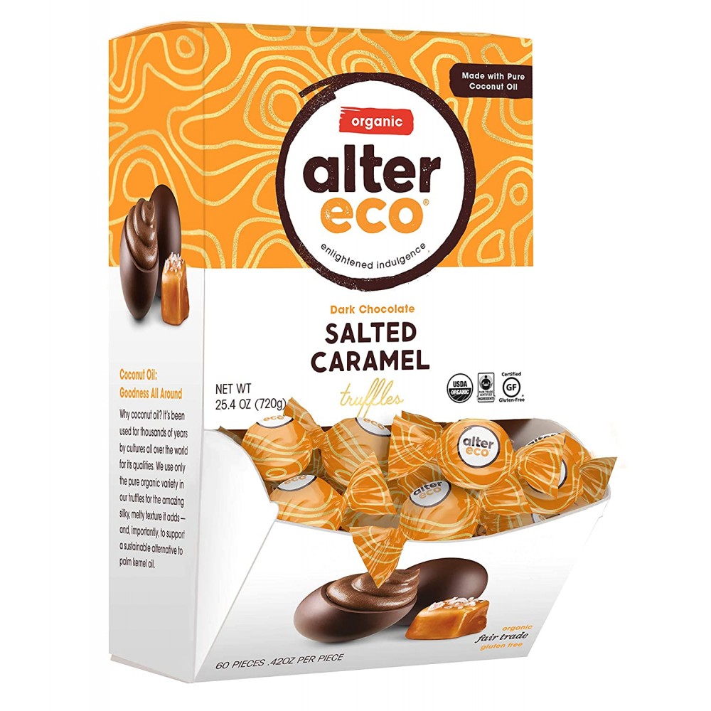 Alter Eco Salted Caramel Truffle (60x0.42 OZ)