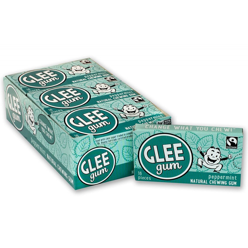 Glee Gum Peppermint Gum Box (12x16ct )