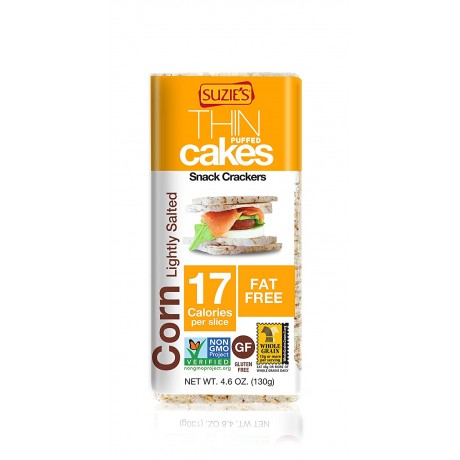 Suzie's Light Salted Corn Thin Cakes (12x4.6 OZ)