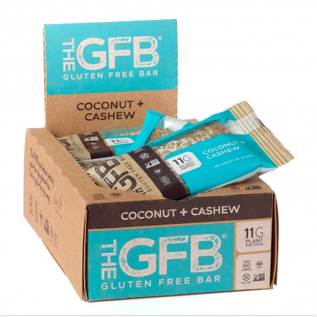 The GFB Cashew Coconut Bar Gluten Free (12x2.05Oz)