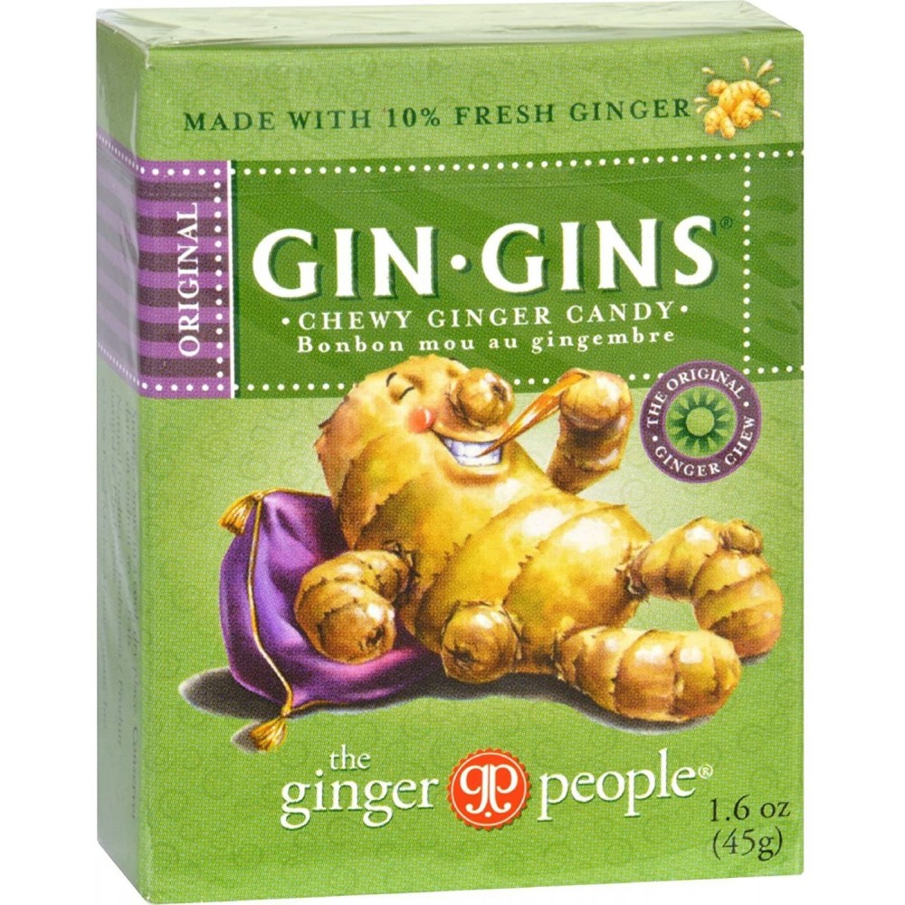 Ginger People Chews Original Chewy Travel Pack (24x1.6 Oz)