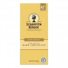 Scharffen Berger Semi Sweet Chocolate Bar (12x3OZ )