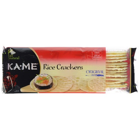 Ka-Me Plain Rice Cracker (12x3.5OZ )