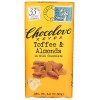 Chocolove Milk Choc Toffee & Almond Bar (12x3.2 Oz)