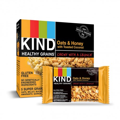 Kind Granola Bar, Oats N Honey W/Cnut (8/5x1.2 OZ)