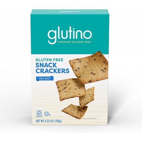 Glutino Sea Salt Crackers (6x4.25 Oz)