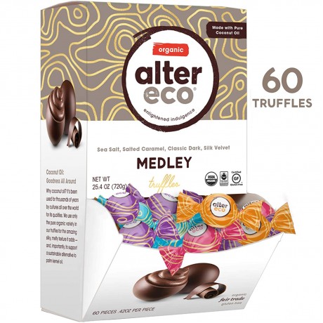 Alter Eco Organic Truffle Medley (60x0.42 OZ)