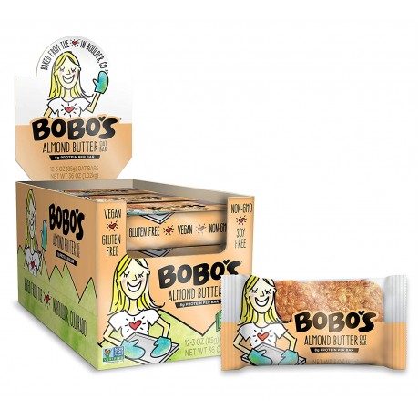 Bobo's Oat Bars Almond Oat Bars (12x3 Oz)