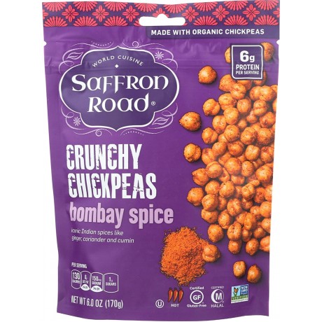 Saffron Road Chickpeas, Bombay Spice (12X6 OZ)