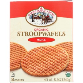 Shady Maple Farms Organic Maple Waffle Cookie (8x8.5 Oz)