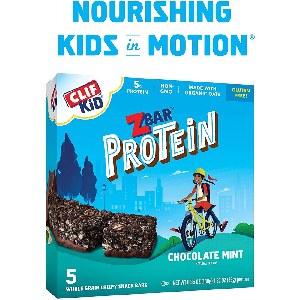 Clif Kid ZBar Protein Chocolate Mint (6x5 PACK)