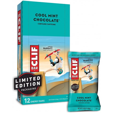 Clif Bar Coolmint Chocolate Clif Bar Bar (12x2.4 Oz)