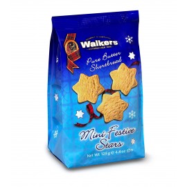 Walkers Shortbread Cookies Mini Hanukkah Stars (12x4.4 OZ)