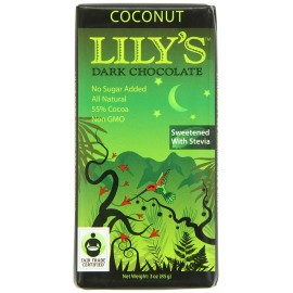 Lily's Dark Chocolate Coconut (12x3 Oz)