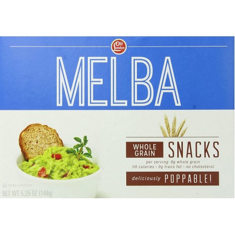 Old London Whole Grain MeLba Snacks (12x5.25Oz)