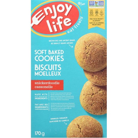 Enjoy Life Snickerdoodle Cookie Gluten Free (6x6 Oz)