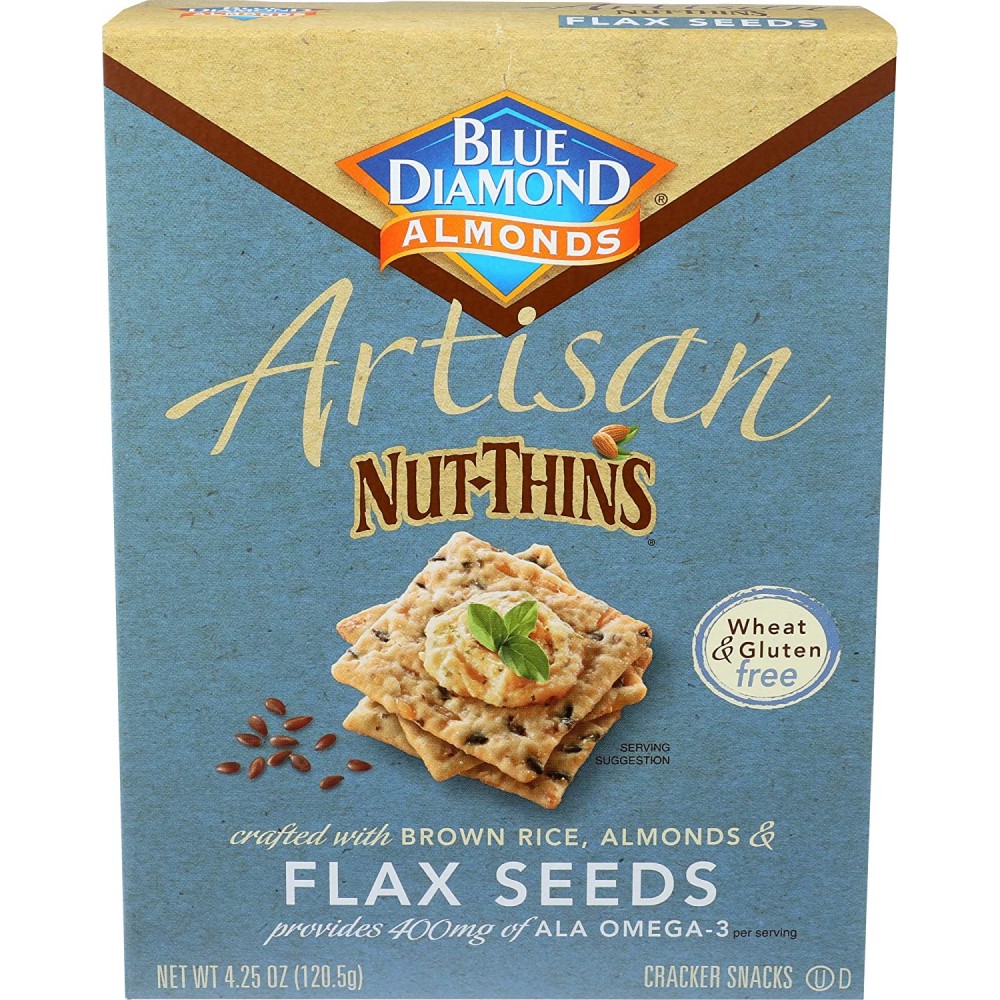 Blue Diamond Flaxseed Nut Thin (12x4.25OZ )