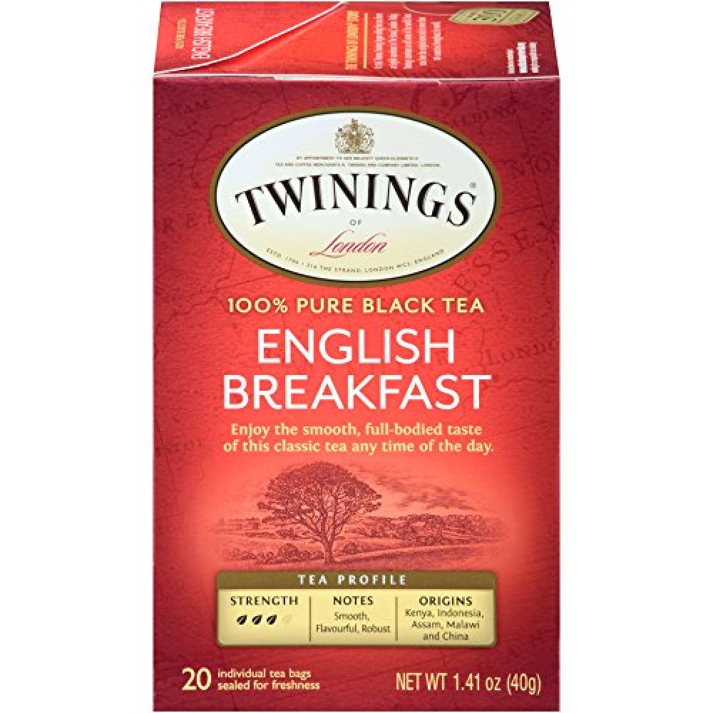 Twinings English Breakfast Tea (6x20 Bag)