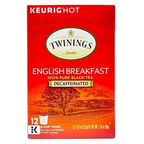 Twinings English Breakfast Decaf (6x12 CT)