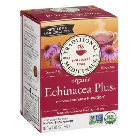 Traditional Medicinals Echinacea Pls Tea (6x16 Bag)