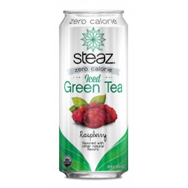 Steaz ZERO Calorie Raspberry (12x16 Oz)