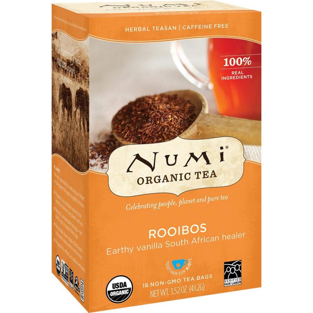 Numi Tea Rooibos Herb Herbal Tea (6x18 Bag)