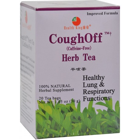 Health King Cough-Off Herb Tea (1x20 Tea Bags)