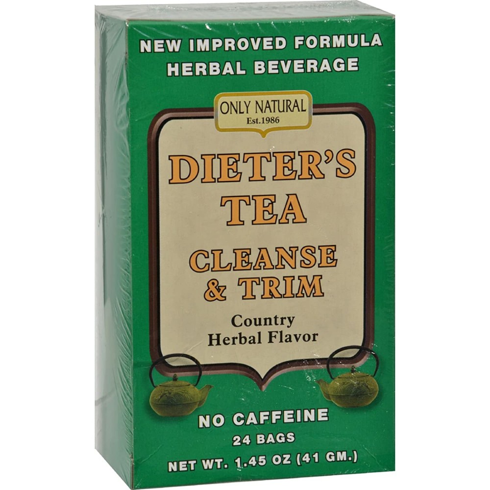 Only Natural Dieter's Tea Cleanse and Trim Country Herbal (1x24 Tea Bags)