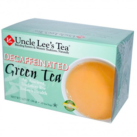 Uncle Lee's Tea Decaffeinated Green Tea (1x20 Tea Bags)