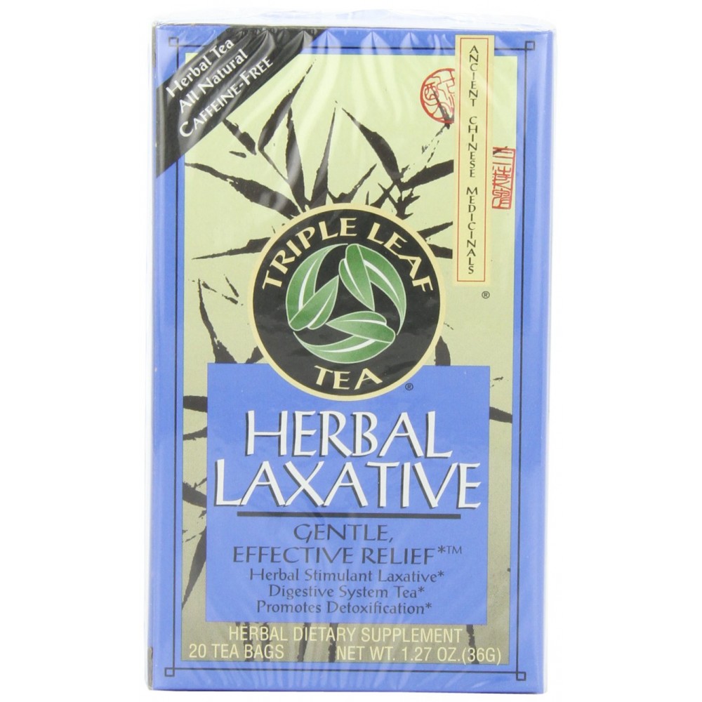 Triple Leaf Tea Herbal Laxative Tea (6x20 Bag)