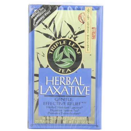 Triple Leaf Tea Herbal Laxative Tea (6x20 Bag)