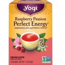 Yogi Raspberry Pasion Energy Tea (6x16 Bag)