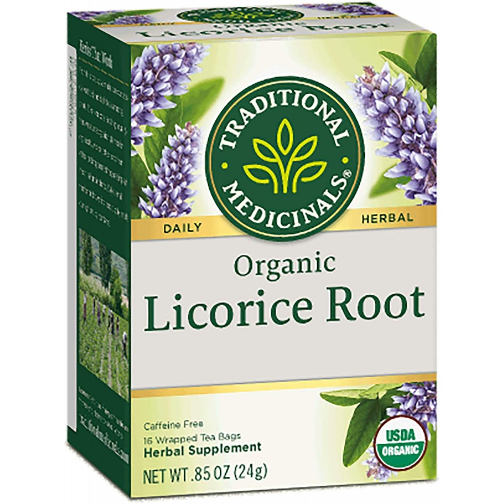 Traditional Medicinals Licorice Root Herb Tea (6x16 Bag)