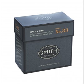 Smith Teamaker Masala Chai Blend No. 33 Full Leaf Blended Black Tea (6X15 Bag )