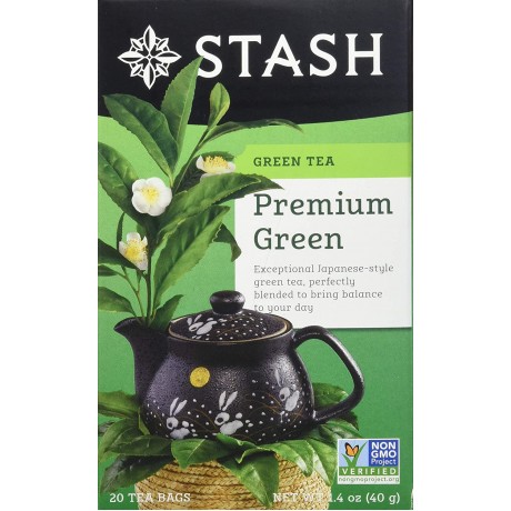 Stash Tea Green Premium Tea (6x20 CT)