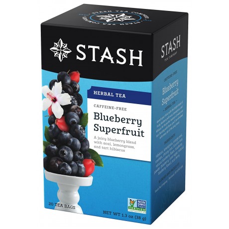 Stash Tea BlueBerry SprFruit Tea (6x20BAG )