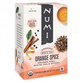 Numi Tea Orange Spice White Tea (6x16 Bag)