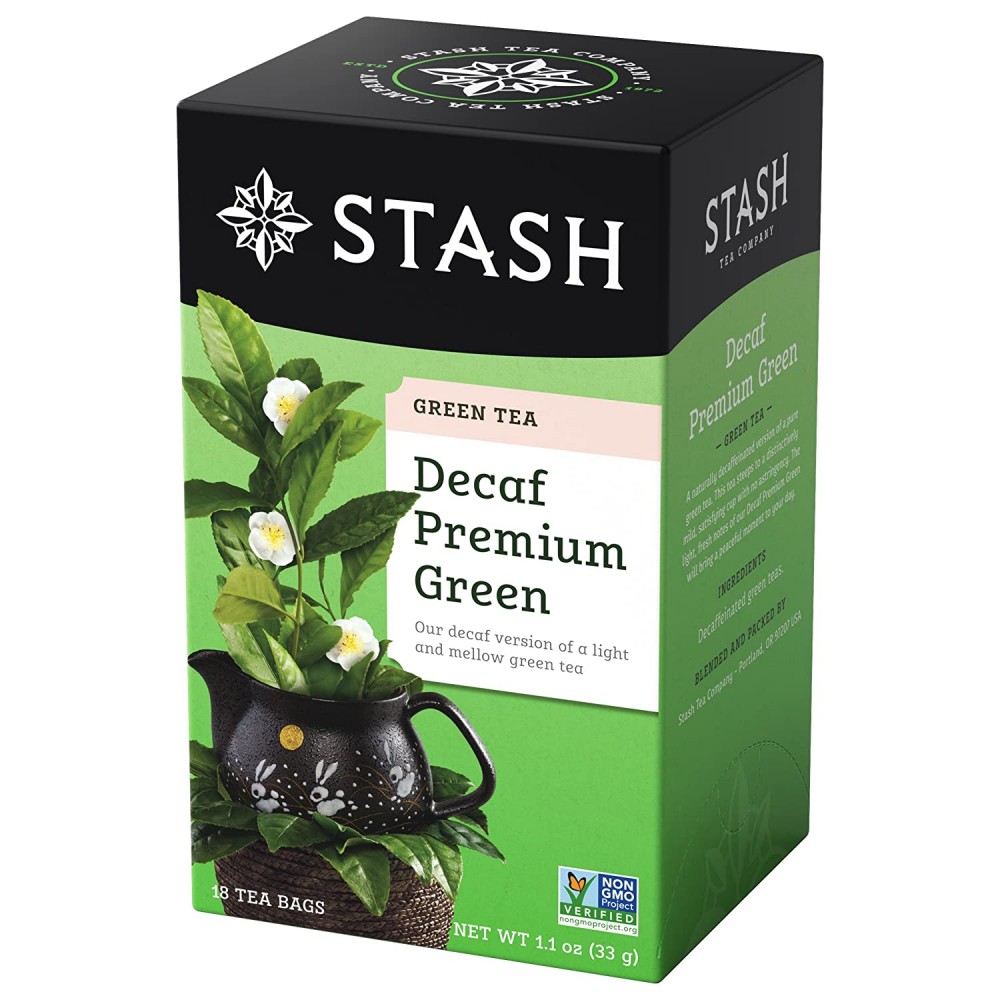 Stash Tea Decaf Prem Green (6x18BAG )